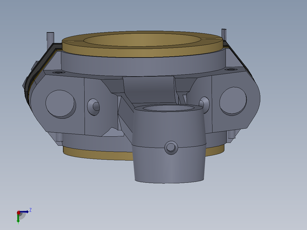 发动机连杆结构-- 1187039-50主视图