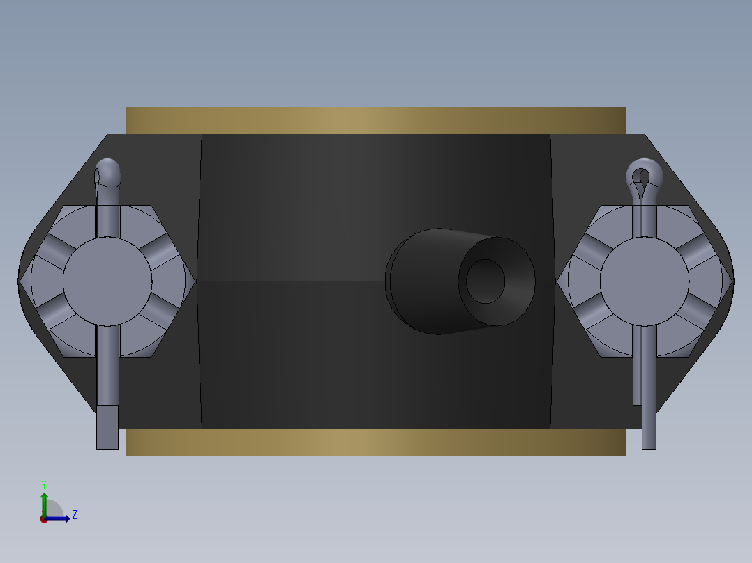 发动机连杆结构-- 1187039-50左视图