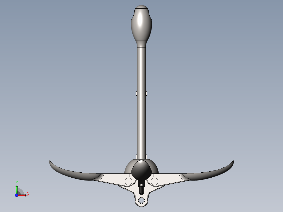 锚、地锚(10)前视图