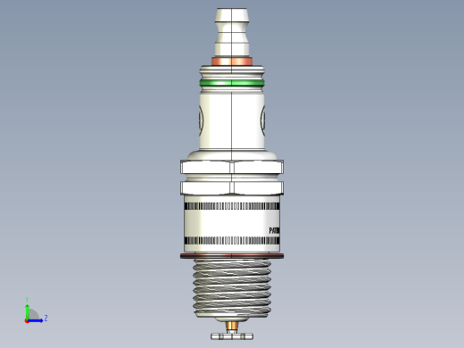 火花塞(6)左视缩略图