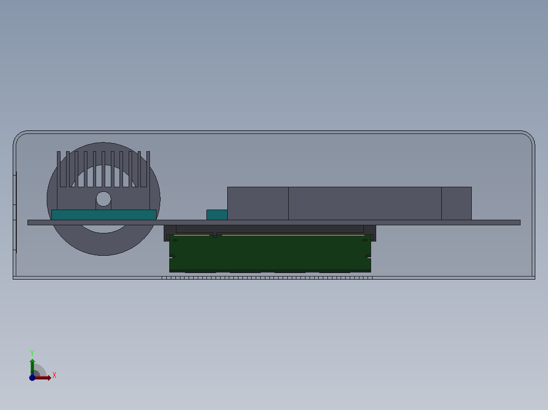 电子整理前视图