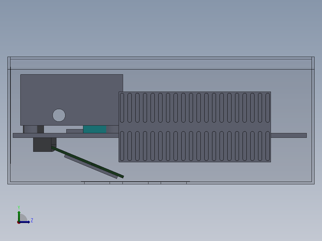 电子整理左视图