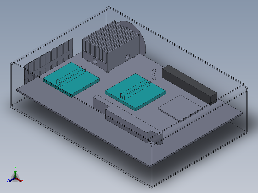 电子整理正等轴测图