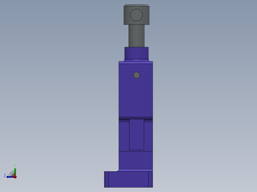 管道加紧装置右视缩略图