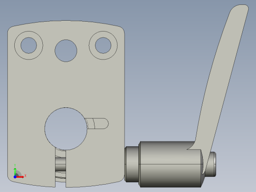 MISUMI小型位置显示器用夹板带座轴承型DPNKB12前视缩略图