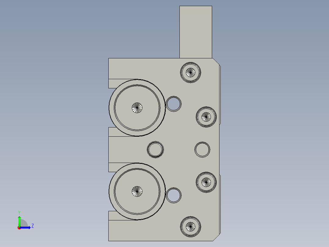 气缸HLQ20X30SB_0_+__左视图