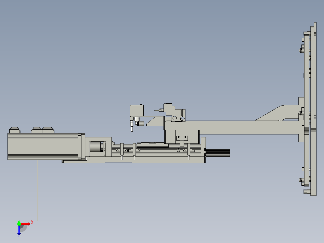 F01AE00021-D30200膜搬运组件俯视图