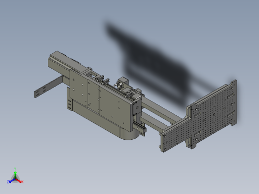F01AE00021-D30200膜搬运组件正等轴测缩略图