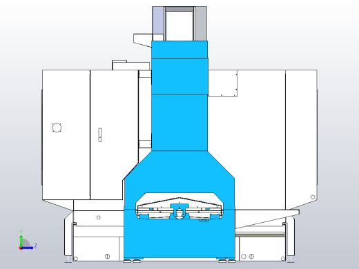9_大型CNC机床左视缩略图