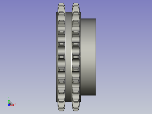 M210-106链轮_惰轮前视缩略图