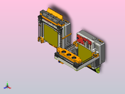 可折叠3D打印机