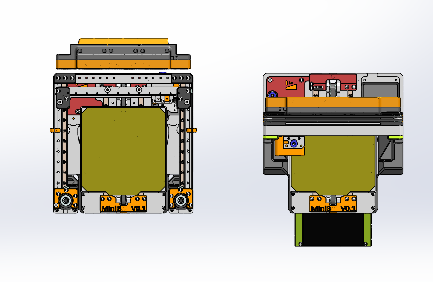 可折叠3D打印机