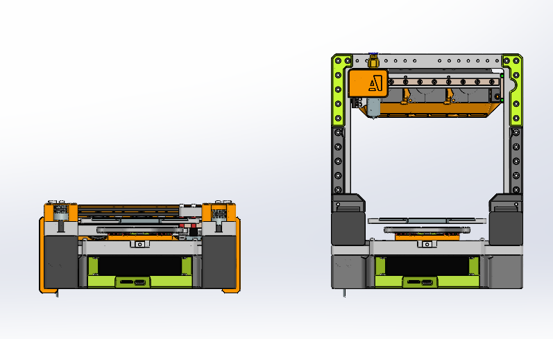 可折叠3D打印机