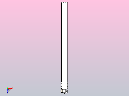 皮带直线轴半封闭可选导轨TPA-HNB-220D-176-L2650-LP-C-P1K-N3俯视缩略图