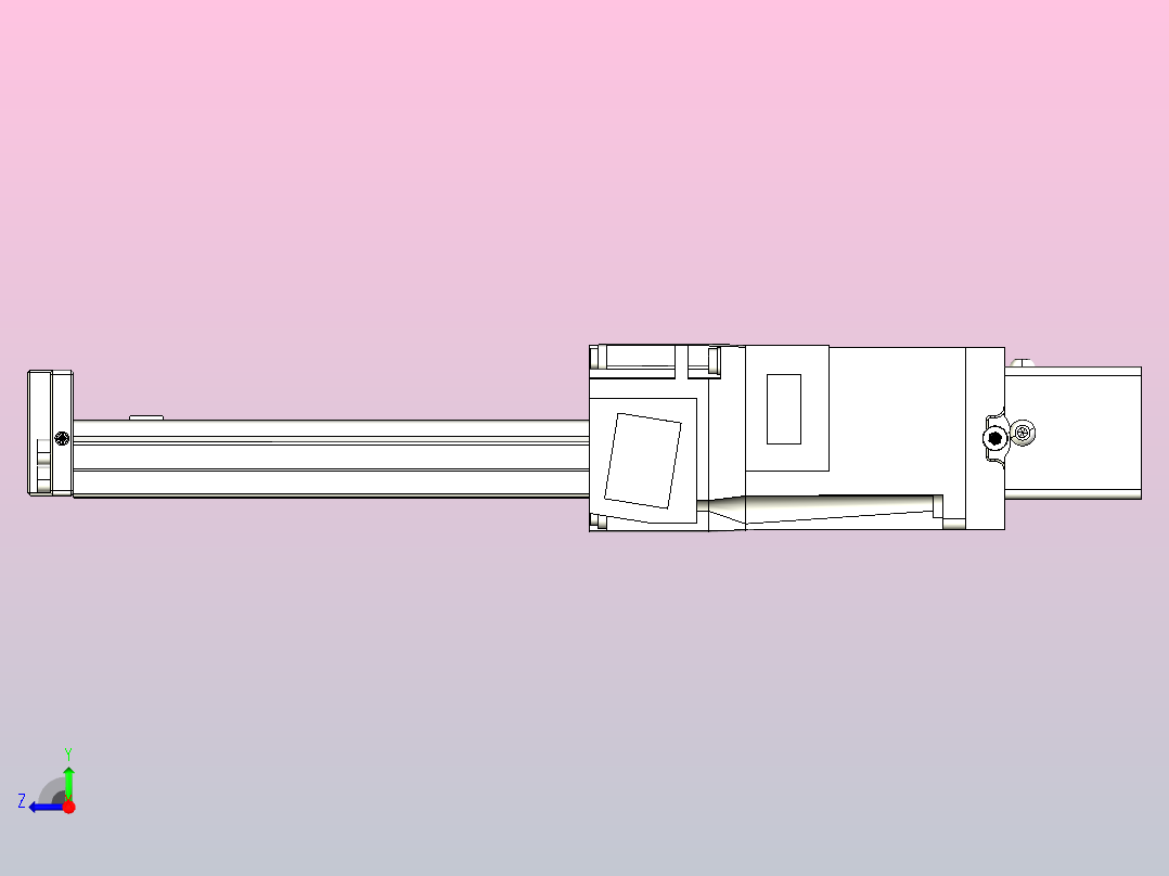钢基模组TPA-KSR-4002C-200A1-MR-H1S1右视图