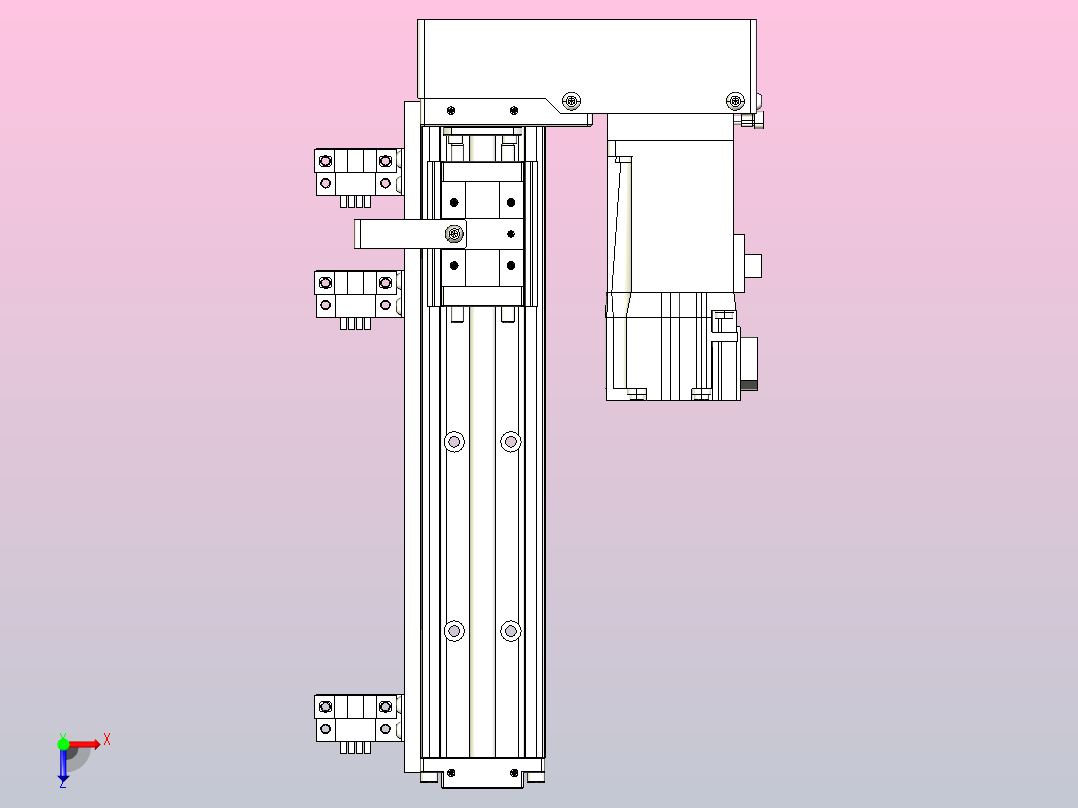 钢基模组TPA-KSR-4002C-200A1-MR-H1S1俯视图