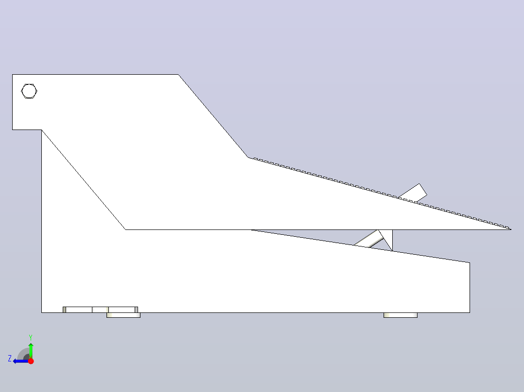 脚踏开关MFF520-02[MFF520-02-L]右视图