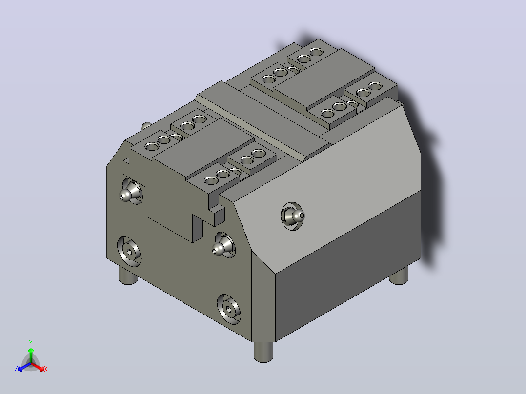 气动夹紧系统SCHUNK-0405222 KSP-LH-Z plus 100, 0主视图