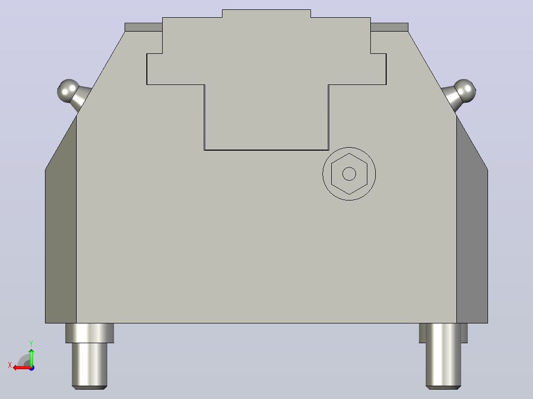 气动夹紧系统SCHUNK-0405222 KSP-LH-Z plus 100, 0后视图