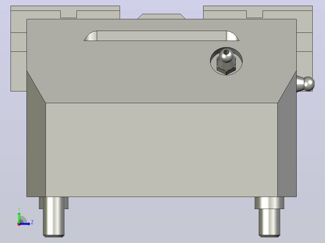 气动夹紧系统SCHUNK-0405222 KSP-LH-Z plus 100, 0左视图