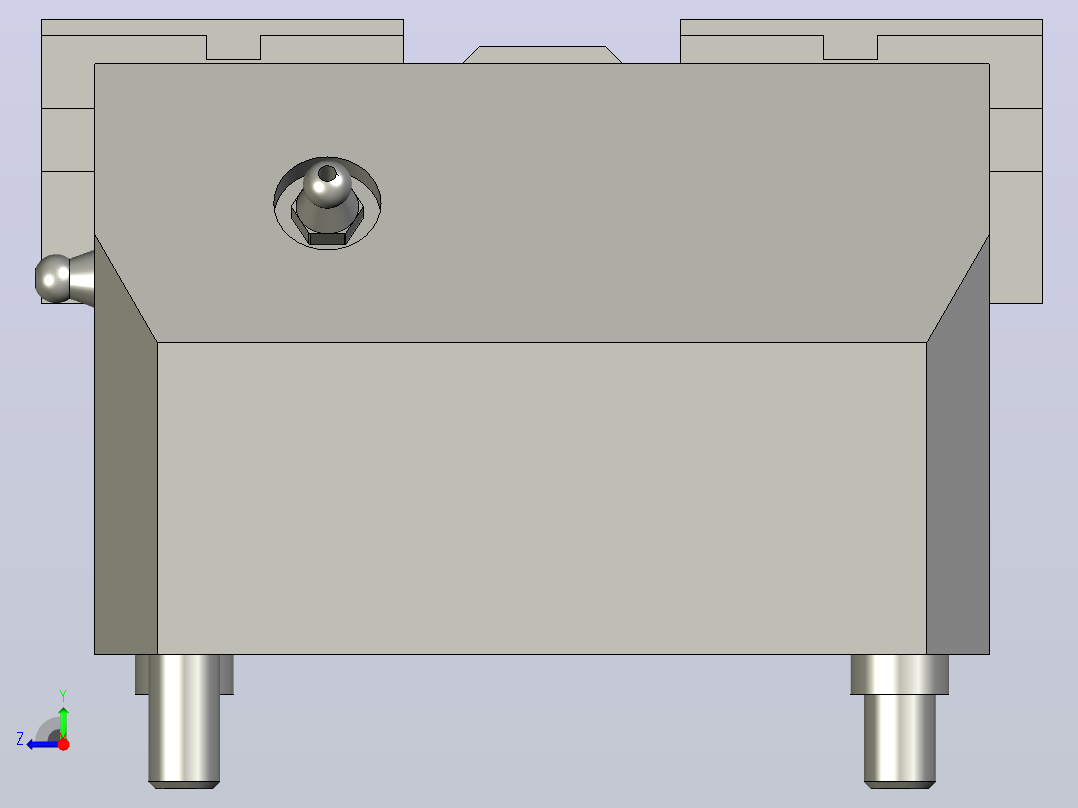气动夹紧系统SCHUNK-0405222 KSP-LH-Z plus 100, 0右视图