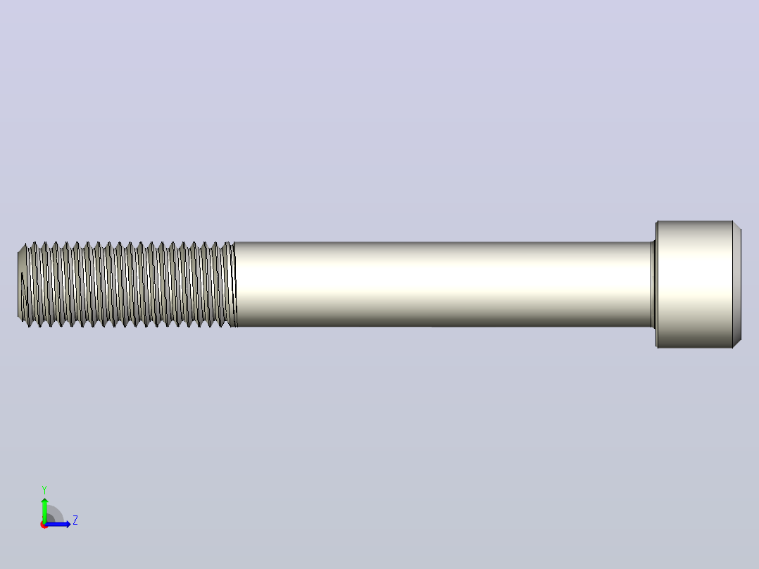 DIN_EN_ISO_4762_M24x180.ipt内六角螺钉左视图