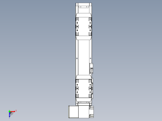 皮带直线轴双滑块型TPA-GCBS-80-P60-L75-LP-M20-N3俯视缩略图