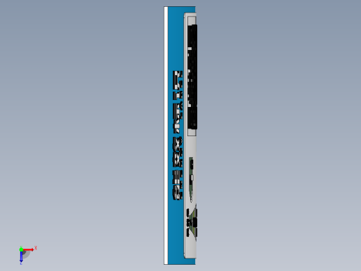 永磁减速电机HS500V2-30～75俯视缩略图