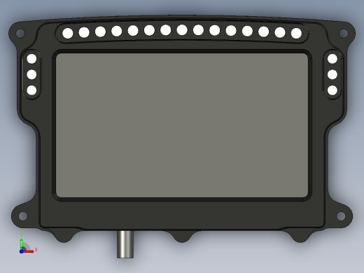 迈凯轮PCU-8D显示模块(F1单元)前视缩略图