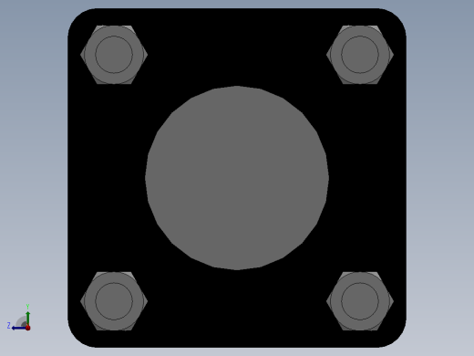 QGB系列标准气缸[QGA40X200]后视缩略图