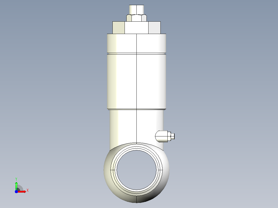 H64Y-1500Lb 电站止回阀[4]前视图