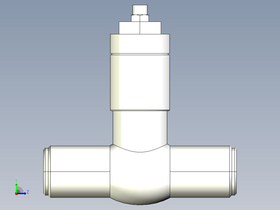 H64Y-1500Lb 电站止回阀[4]左视图