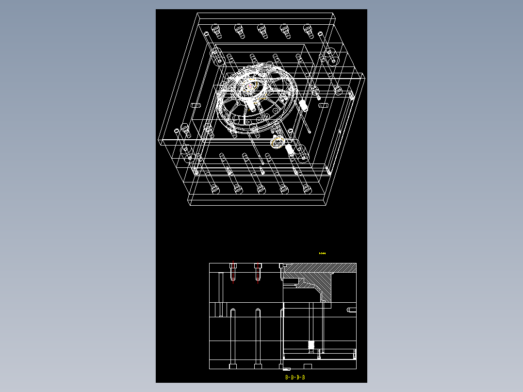 N500A型液力偶合器壳体的模具设计