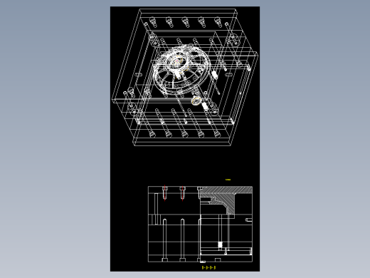 N500A型液力偶合器壳体的模具设计