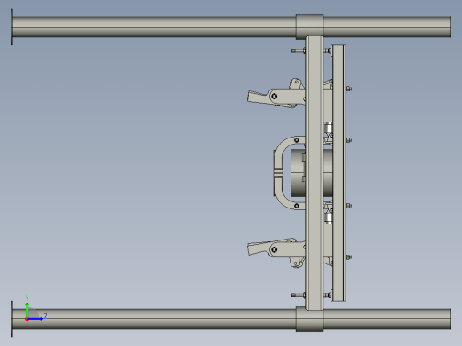打包包装机3D模型左视缩略图