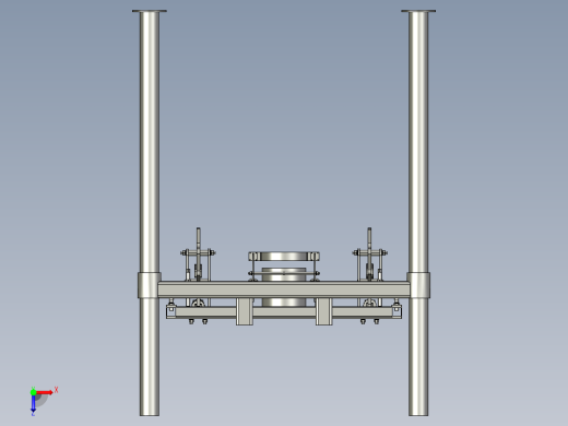 打包包装机3D模型俯视缩略图