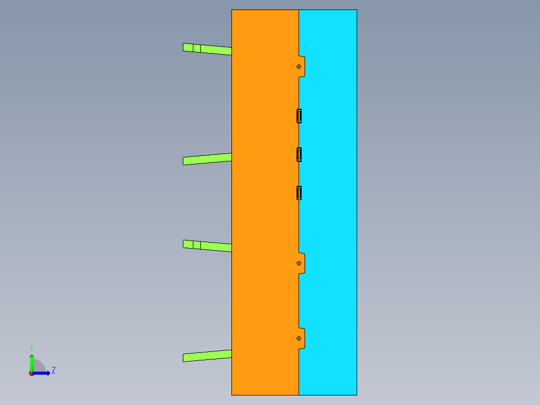 iphone手机保护套左视图