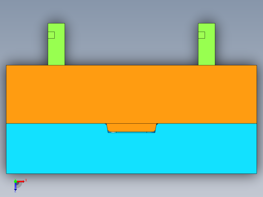 iphone手机保护套俯视图