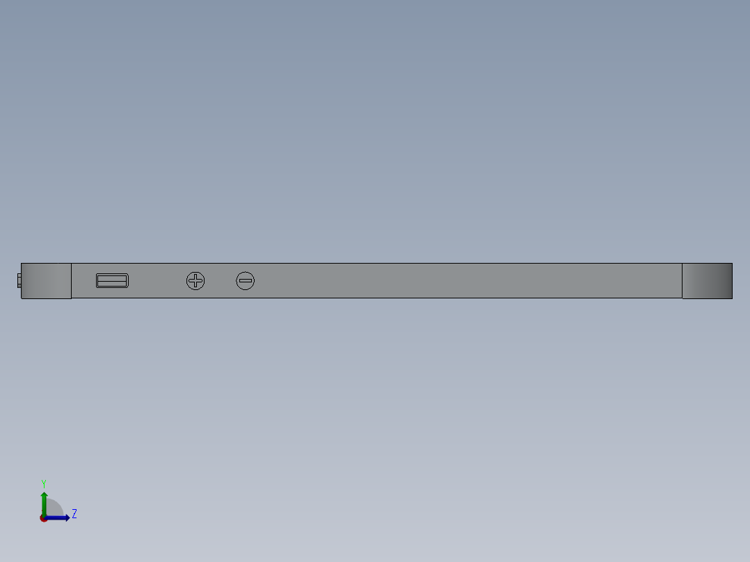 IPhone 5S设计图左视图
