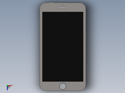 IPhone 5S设计图俯视缩略图