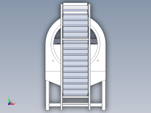 nline分批搅拌机3D数模图纸 STEP格式前视缩略图