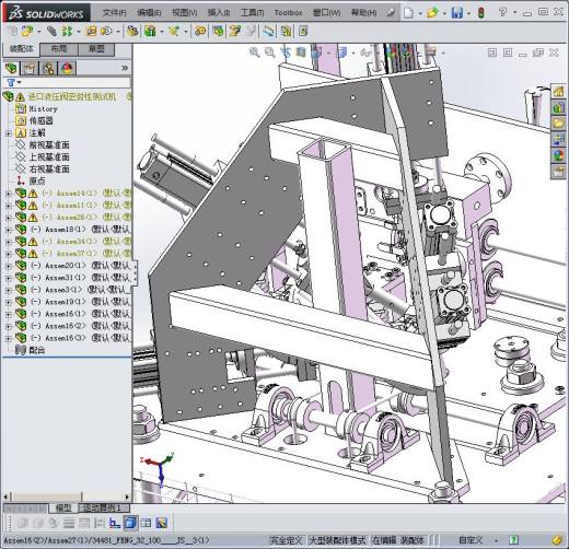 零件外圆及端面抛光打磨流水线设备3D模型缩略图