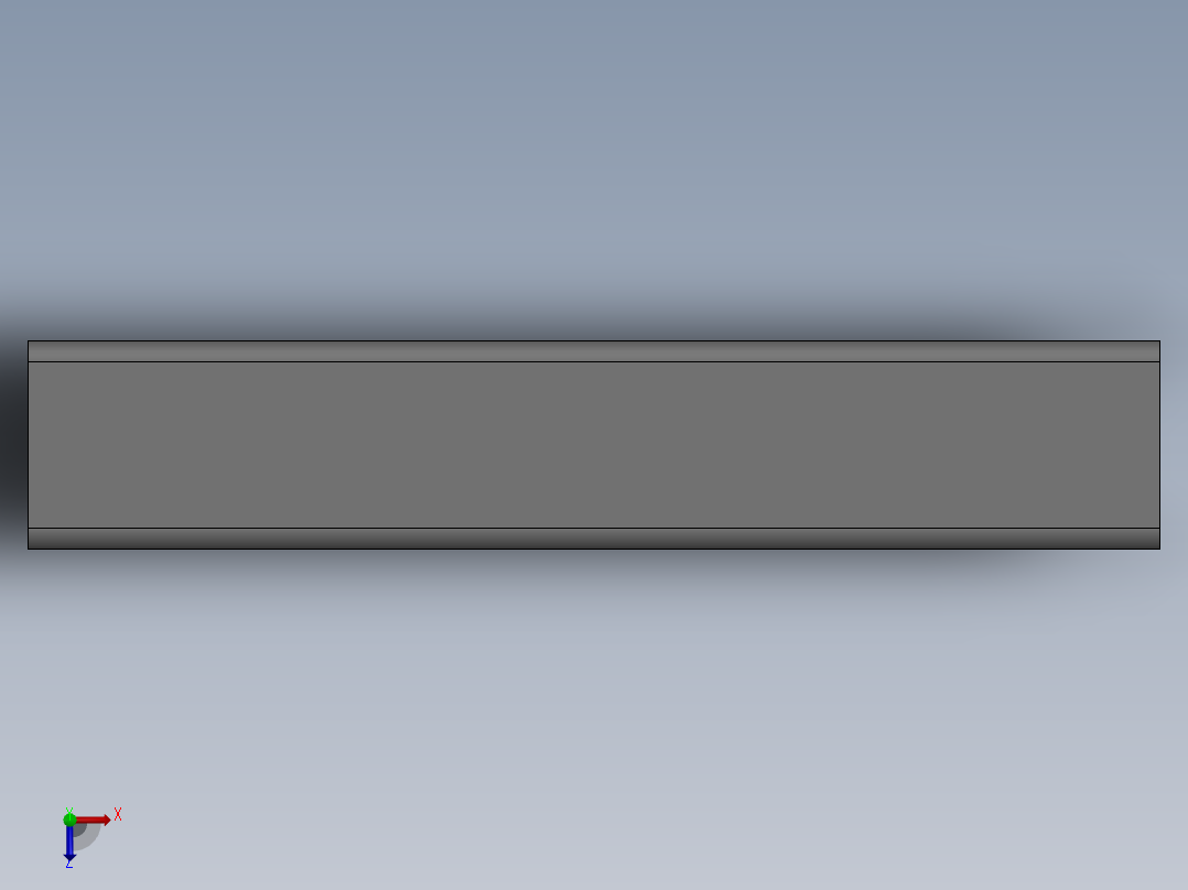 倾斜机械平台俯视图