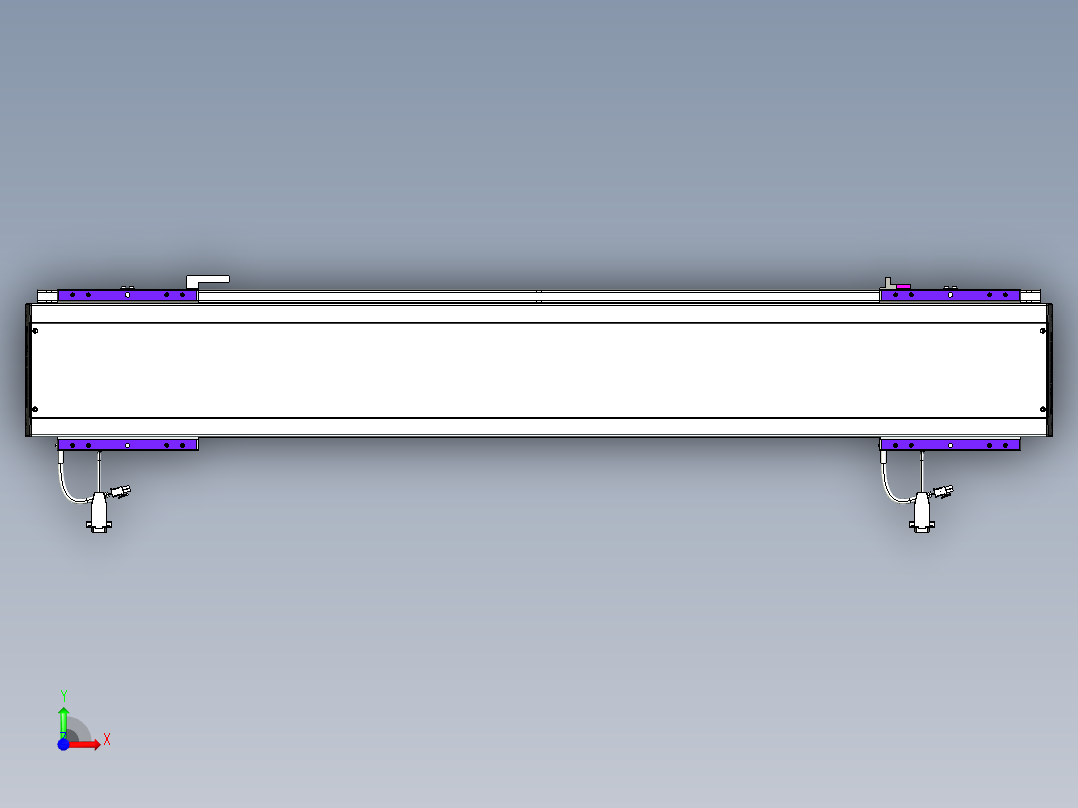威洛博VL系列3d模型模组2VL17E2Y-S850前视图