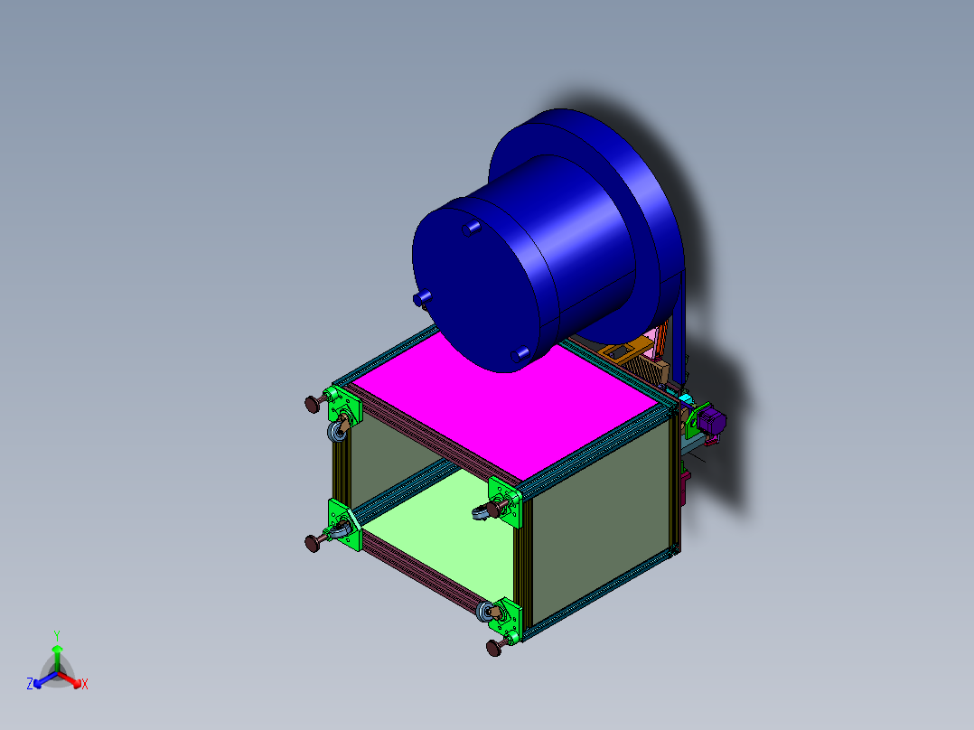 片状料穿铁线设备