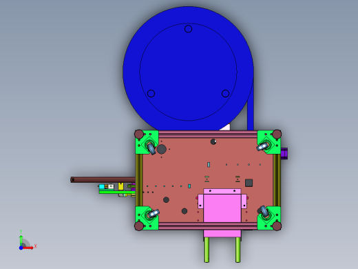 片状料穿铁线设备前视缩略图