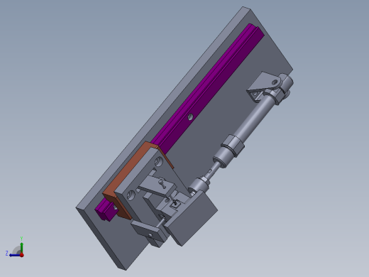 多角度运动夹具右视缩略图