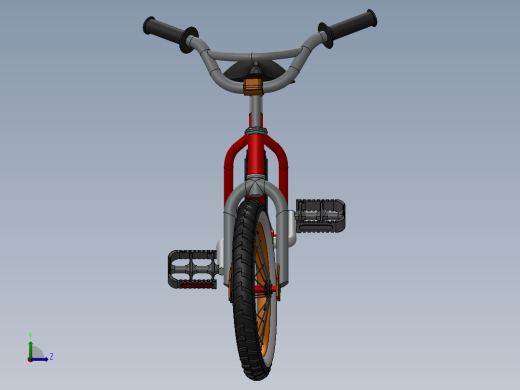 产品设计：自行车左视缩略图