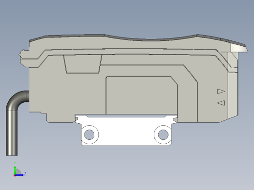 基恩士FS-N11N_11P_13N_13P_kc图纸模型左视缩略图