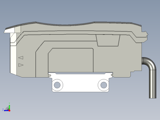 基恩士FS-N11N_11P_13N_13P_kc图纸模型右视缩略图